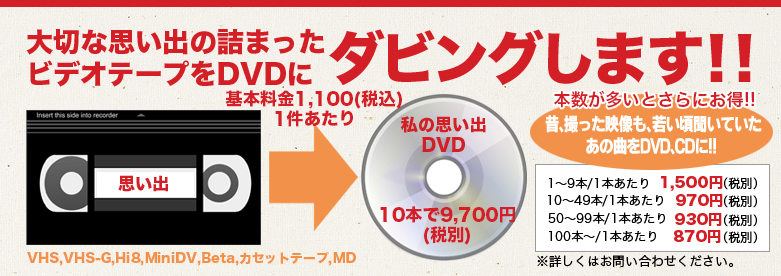 dvdダビング